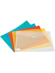 Noki 3101 Şeffaf Çıtçıtlı Evrak Zarfı