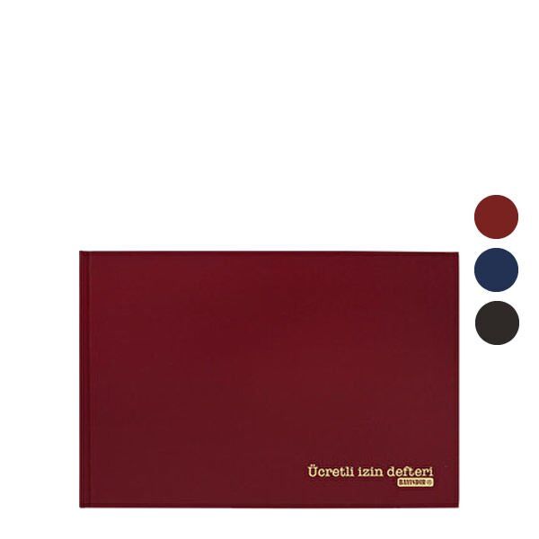 Bayındır BCD0540 144 Yaprak Ciltli Yıllık Ücretli İzin Defteri