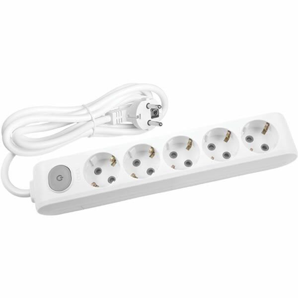 Viko 90117505 Multi-Let 5 mt 5 li Anahtarlı Kablolu Priz
