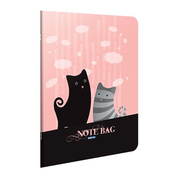Gıpta Note Bag A4 60 Yaprak Kareli Tel Dikişli Defter