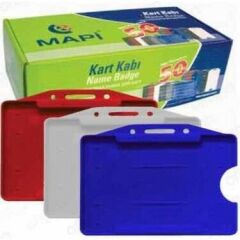 Mapi 50 li Lacivert Yatay Kart Kabı