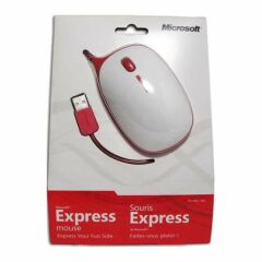 Microsoft T2J-00009 Express Mac-Windows Usb Beyaz&Kırmızı Mouse