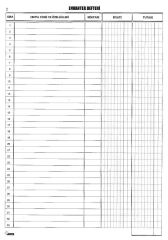 Uysal 20x28 16 Yaprak Numaralı Envanter Defteri