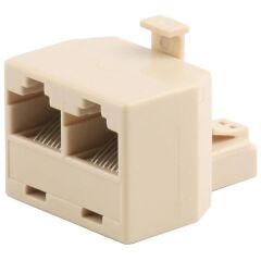 Elba 8P8C Jack 2 li Rj-45 Çoklayıcı