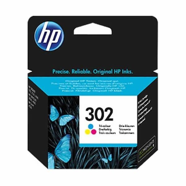 Hp F6U65Ae 302 Renkli Kartuş Mürekkebi