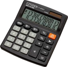 Citizen SDC-812NR Siyah Hesap Makinesi