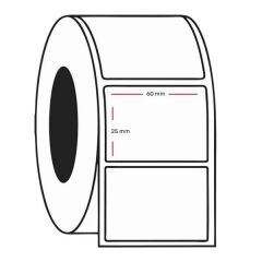 Ofisostim 25x60 1000 Adet Eco Termal Barkod Etiketi