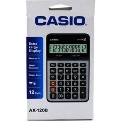 Casio AX-120B 12 Haneli Hesap Makinesi