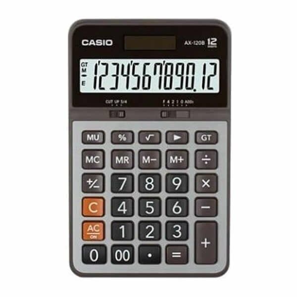 Casio AX-120B 12 Haneli Hesap Makinesi