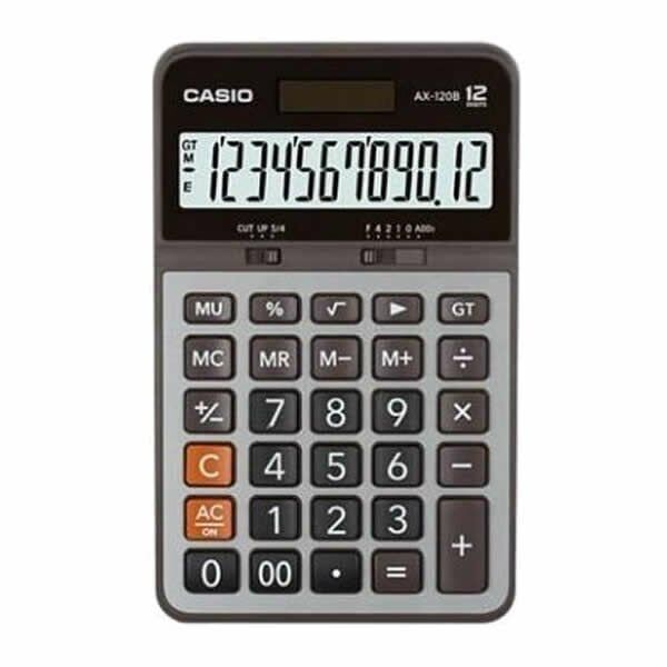 Casio AX-120B 12 Haneli Hesap Makinesi
