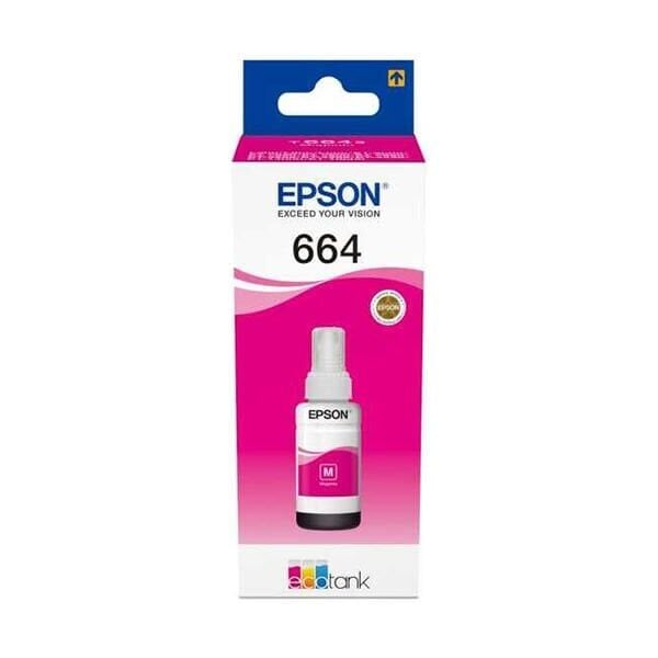 Epson T66434A Kırmızı Kartuş Mürekkebi