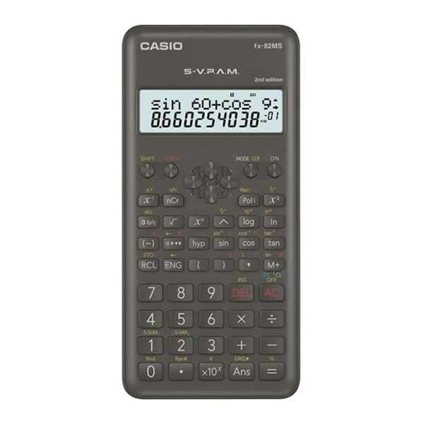 Casio FX-82MS 2.Versiyon Bilimsel Fonksiyonlu Hesap Makinesi