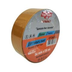 Herbant 36 mm X 25 Metre Çift Taraflı  Bant