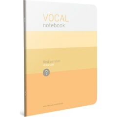 Gıpta Vocal A4 80 Yaprak Çizgili Tel Dikişli Plastik Kapaklı Defter