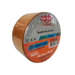 Herbant 48 mm X 25 Metre Çift Taraflı  Bant