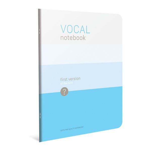 Gıpta Vocal A4 100 Yaprak Çizgili Tel Dikişli Plastik Kapaklı Defter