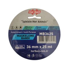 Herbant 36 mm X 25 Metre Maskeleme Bandı
