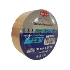 Herbant 36 mm X 25 Metre Maskeleme Bandı