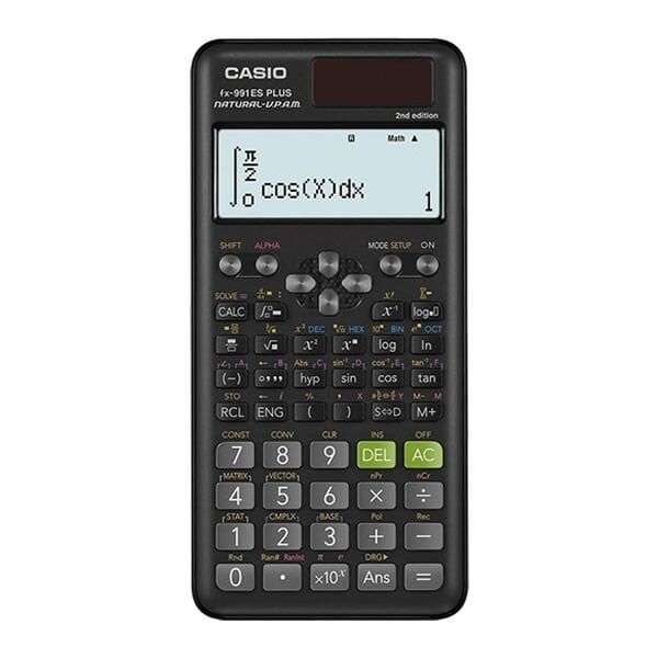 Casio FX-991ES Plus 2. Versiyon Bilimsel Fonksiyonlu Hesap Makinesi