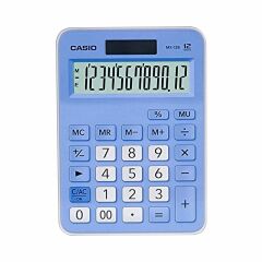 Casio MX-12B-LB Açık Mavi 12 Hane Masa Üstü Hesap Makinesi