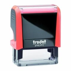 Trodat 4912 P4 Kırmızı Gövdeli Kaşe Boş Kaşe