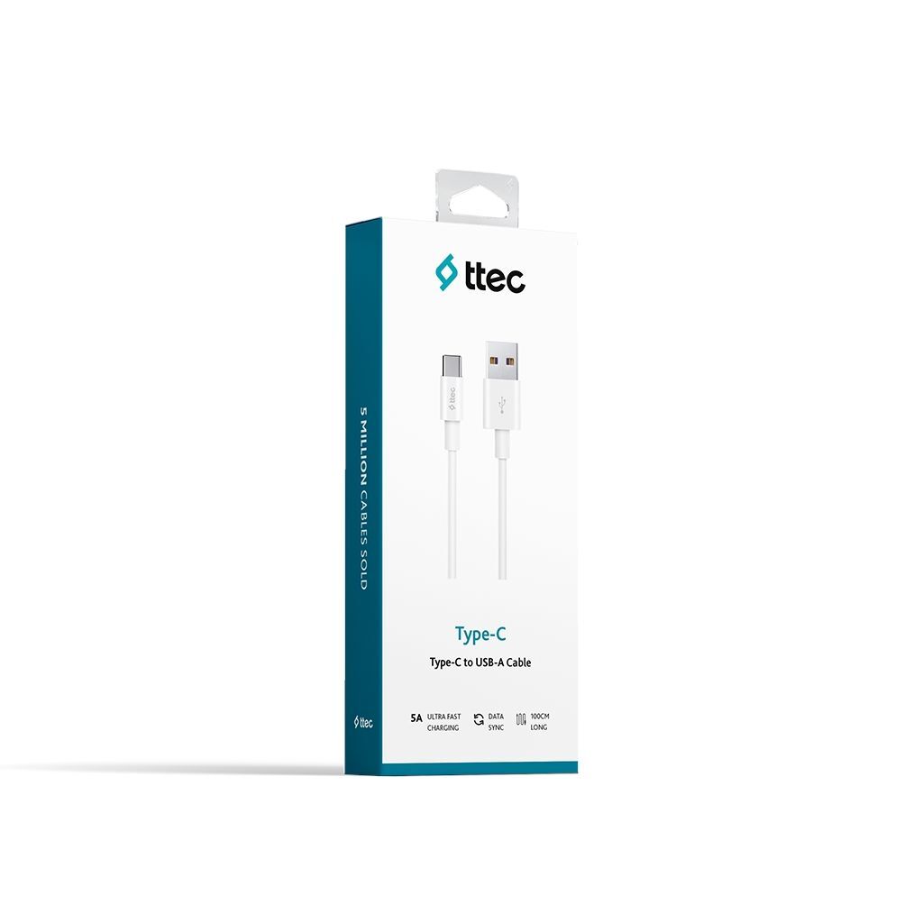 Ttec 2DK35B Type-C USB 2.0 5A Süper Hızlı Şarj Kablosu