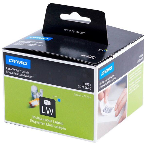 Dymo LW Çok Amaçlı Etiket,1000 etiket/paket, 57X32mm (11354)