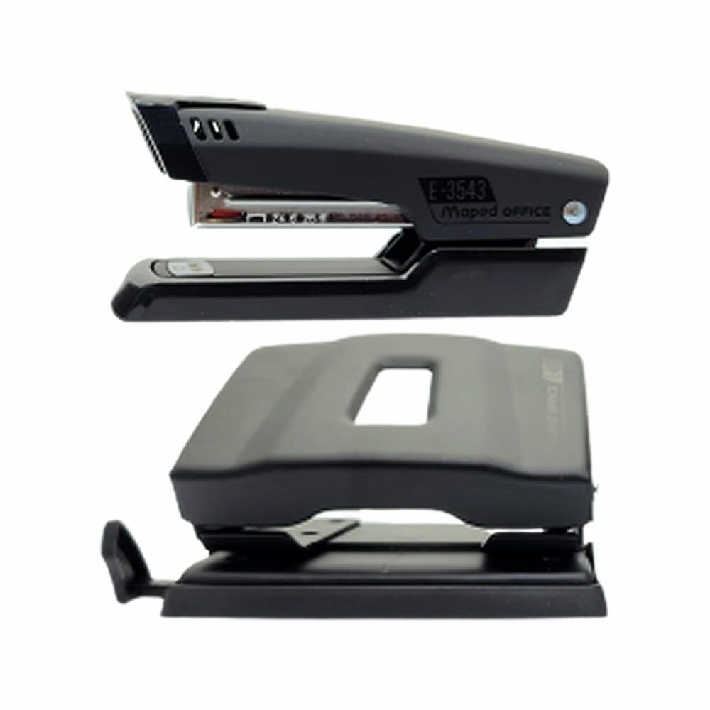 Maped 898014 Essentials Metal Zımba Makinası ve Delgeç Seti