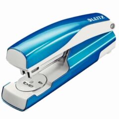 Leitz 5502 30 Yaprak Wow Metalik Mavi Zımba Makinası