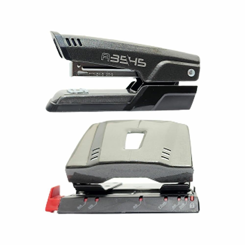 Maped 898011 24/6 20-25 Yaprak Advanced Set Delgeç-Zımba Makinası