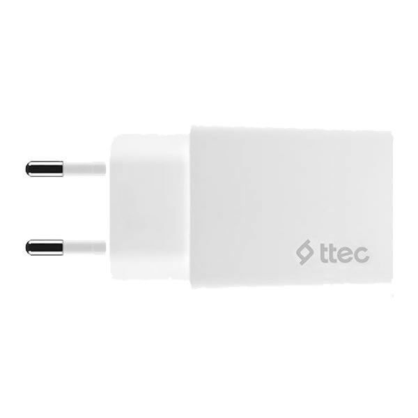 Ttec 2SCS20B Smart Charger Seyahat Şarjı 2.1A Beyaz Şarj Cihazı Adaptör