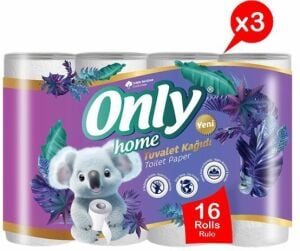 Only Koala 16 lı (3 paket) Tuvalet Kağıdı