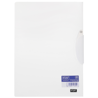 Kraf 1060 Şeffaf Quick Clip Sıkıştırmalı Dosya