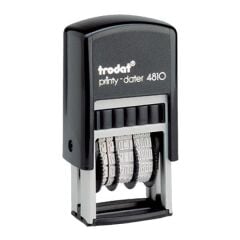 Trodat 4810 Mavi Keçe Türkçe Tarih Damgası Boş Kaşe