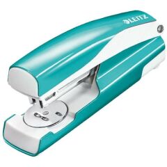 Leitz 5502 30 Yaprak Wow Metalik Buz Mavisi Zımba Makinası