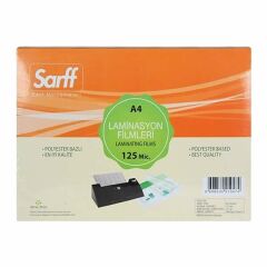Sarff 125 Mic 100 lü 7x10 Laminasyon Filmi