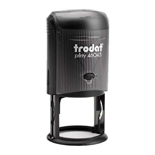 Trodat 46045 Siyah Yuvarlak Kaşe Boş Kaşe