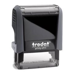 Trodat 4911 P4  Gri Gövde Kişisel Küçük Boy Kaşe Boş Kaşe
