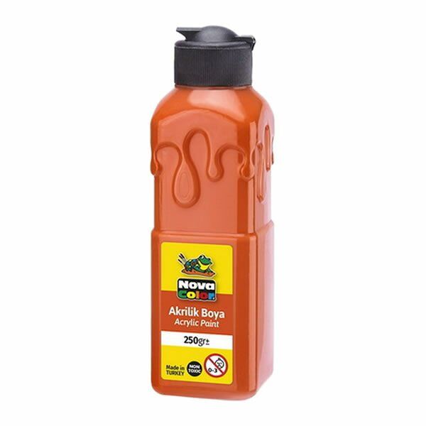 Nova Color NC-449 250 gr Turuncu Parmak Boyası