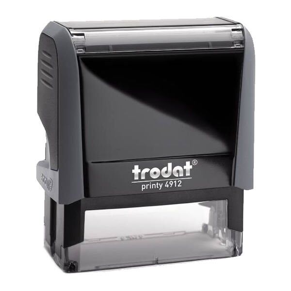 Trodat 4912 P4 Gri Gövde Standart Firma Kaşesi Boş Kaşe