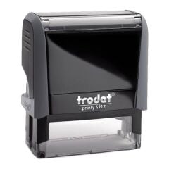 Trodat 4912 P4 Gri Gövde Standart Firma Kaşesi Boş Kaşe