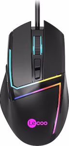 Lecoo Ms106 Kablolu Siyah Gaming Mouse