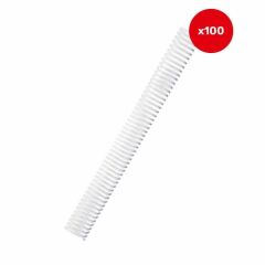 Sarff 15210042 20 mm 4:1 100 lü Şeffaf Plastik Helezon Tel Spiral