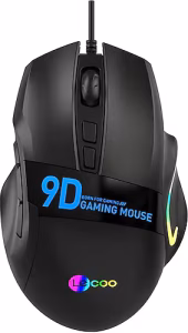 Lecoo Ms130 7200 Dpi 9 Tuşlu Kablolu Rgb Led Aydınlatmalı Siyah Gamıng Mouse