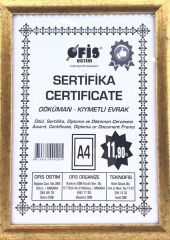 Ofis A4 2 cm Çerçeve