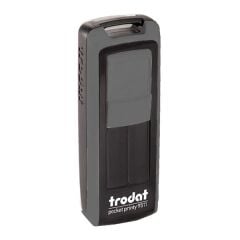 Trodat 9511 38x14 mm Koyu Gümüş Gövdeli Kişisel Küçük Boy Kaşe Boş Kaşe