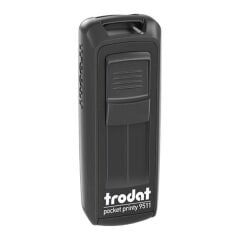 Trodat 9511 38x14 mm Siyah Gövdeli Kişisel Küçük Boy Kaşe Boş Kaşe