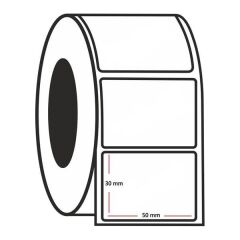 Ermet 30x50 mm Termal Etiket Rulosu