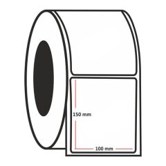 Ermet 150x100 250 Adet Termal Barkod Etiket Rulosu