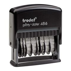 Trodat 4816 Türkçe Çift Tarih Damgası Boş Kaşe